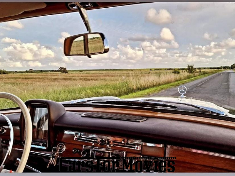 CarsForMovies | Mercedes Benz Seb 220 1964 Deutschland Grün Beige Zivilfahrzeug Limousine Nordrhein-Westfalen 7508 W112 Lenkradschaltung