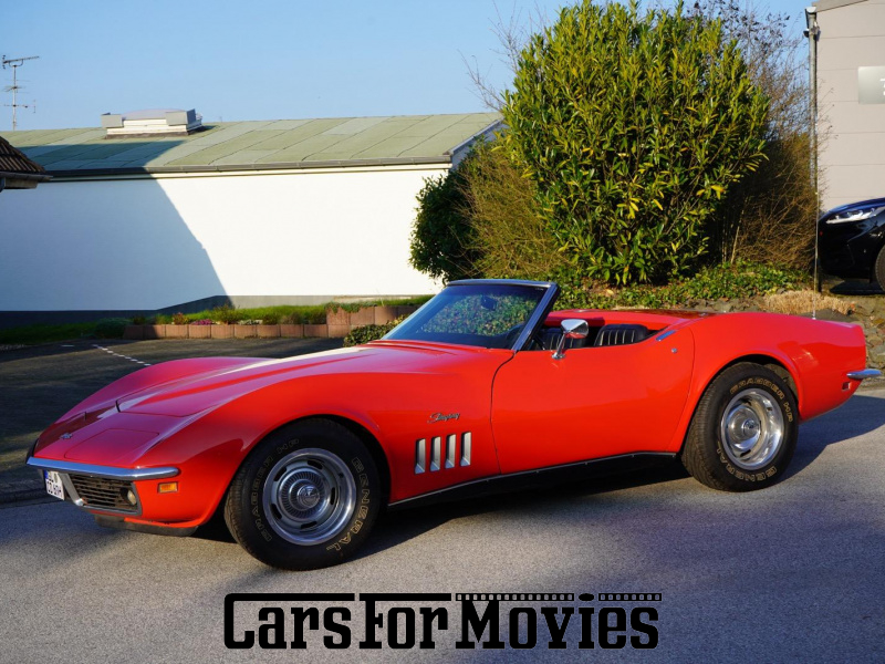 CarsForMovies | Chevrolet  Corvette 1969 USA Rot Schwarz Zivilfahrzeug Cabrio Nordrhein-Westfalen 7511 