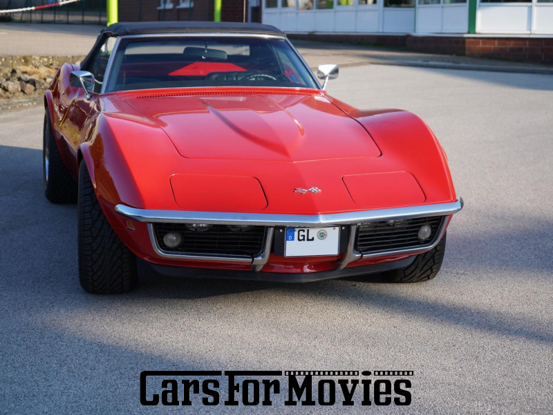 CarsForMovies | Chevrolet  Corvette 1969 USA Rot Schwarz Zivilfahrzeug Cabrio Nordrhein-Westfalen 7511 