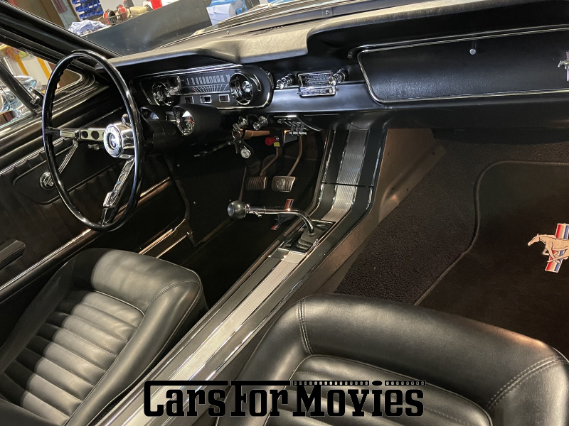 CarsForMovies | Ford Motor Company Mustang Fastback 2+2 HiPo K-Code 1965 USA Türkis Schwarz Zivilfahrzeug Coupe Bayern 7528 showcar