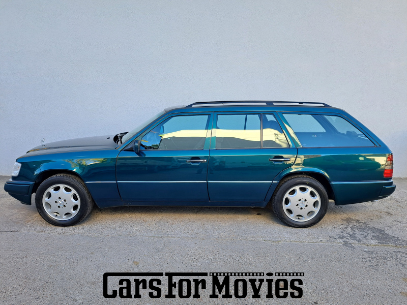CarsForMovies | Mercedes Benz S124 W124 1995 Deutschland Grün Grau Zivilfahrzeug Kombi Berlin 7532 Schiebedach Anhängerkupplung ahk