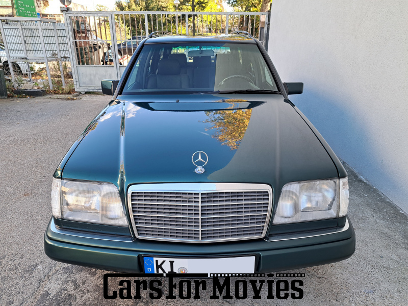 CarsForMovies | Mercedes Benz S124 W124 1995 Deutschland Grün Grau Zivilfahrzeug Kombi Berlin 7532 Schiebedach Anhängerkupplung ahk