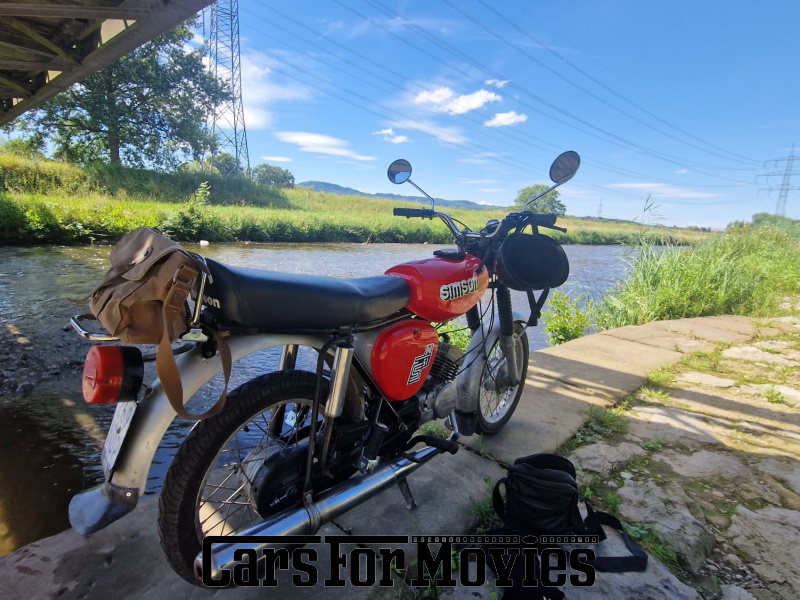 CarsForMovies | Simson S51 N 1982 DDR Rot Schwarz Zwei- und Dreirad Motorrad Baden-Württemberg 7540 moped ddr mofa ostblock