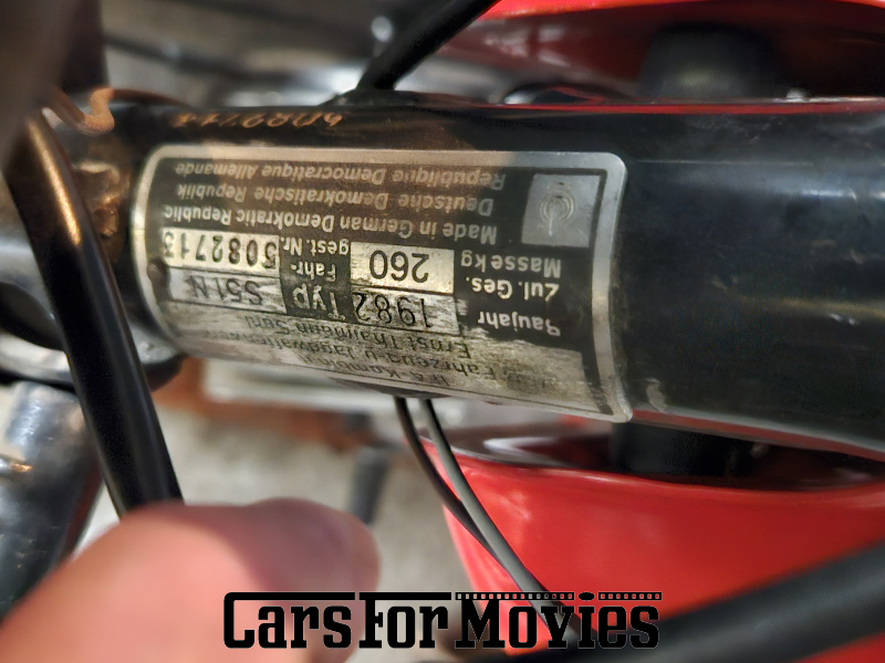 CarsForMovies | Simson S51 N 1982 DDR Rot Schwarz Zwei- und Dreirad Motorrad Baden-Württemberg 7540 moped ddr mofa ostblock