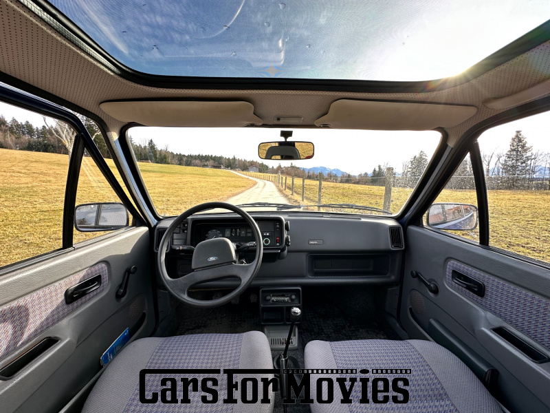 CarsForMovies | Ford-Werke GmbH Fiesta 1986 Deutschland Blau Grau Nutzfahrzeug Kleinwagen Bayern 7544 