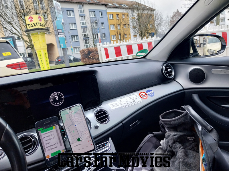 CarsForMovies | Mercedes Benz E-Klasse 2020 Deutschland Gelb Schwarz Einsatzfahrzeug Taxi Hessen 7545 