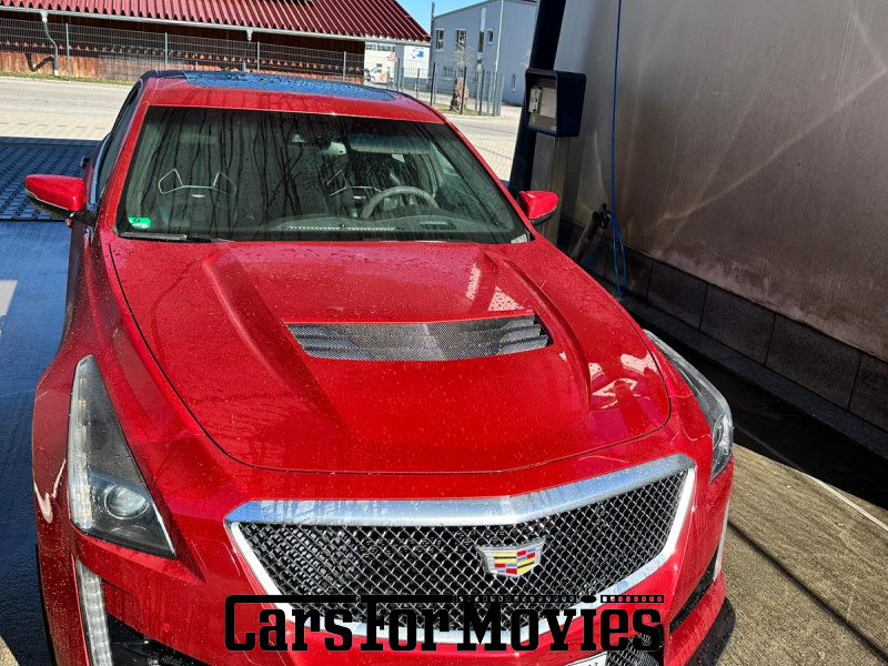 CarsForMovies | Cadillac CTSV 2015 USA Rot Schwarz Zivilfahrzeug Limousine Baden-Württemberg 7551 Glasdach