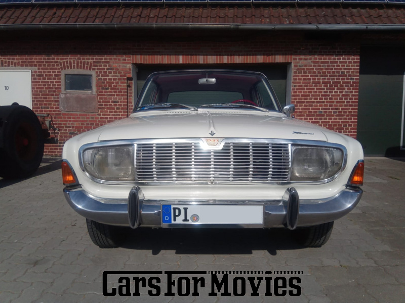 Ford-Werke GmbH Taunus P5  20m TS 1964 Deutschland Weiß Rot Zivilfahrzeug Limousine Schleswig-Holstein 7550 Schiebedach