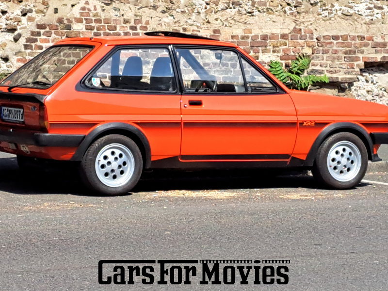 CarsForMovies | Ford-Werke GmbH Ford Fiesta XR2 mk1 1982 Deutschland Rot Grau Zivilfahrzeug Kleinwagen Nordrhein-Westfalen 7553 glasdach