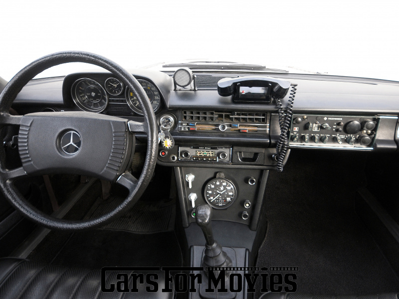 CarsForMovies | Mercedes Benz 230/8 1973 Deutschland Grün Schwarz Einsatzfahrzeug Polizeifahrzeug West Schleswig-Holstein 7554 