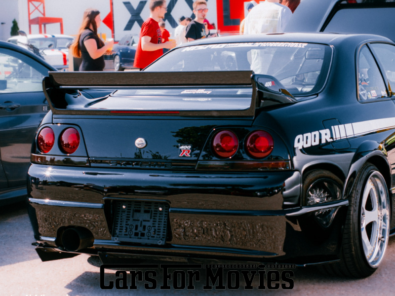 CarsForMovies | Nissan Skyline R33 GTR (Rechtslenker) 1995 Japan Schwarz Schwarz Zivilfahrzeug Sportwagen außerhalb von Deutschland 7555 