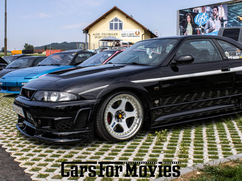 CarsForMovies | Nissan Skyline R33 GTR (Rechtslenker) 1995 Japan Schwarz Schwarz Zivilfahrzeug Sportwagen außerhalb von Deutschland 7555 
