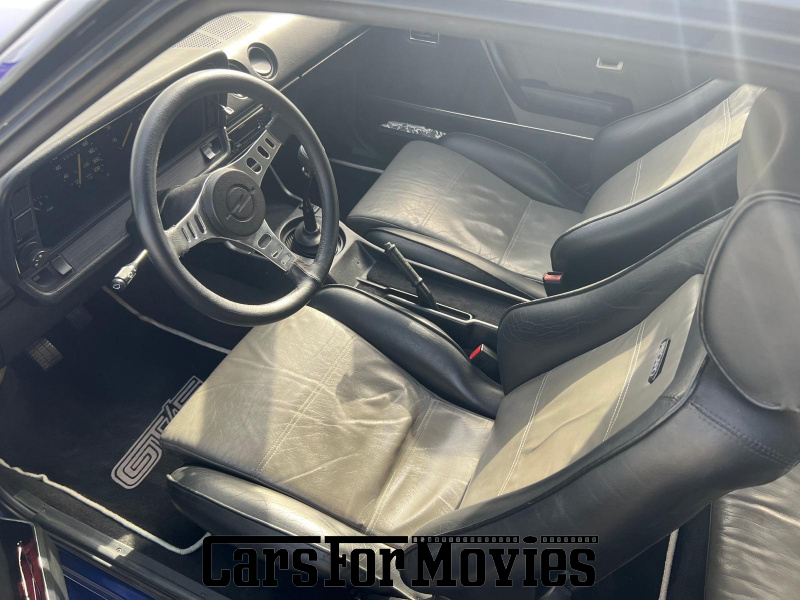 CarsForMovies | Opel Manta 1987 Deutschland Blau Schwarz Zivilfahrzeug Coupe Baden-Württemberg 7560 Schiebedach 