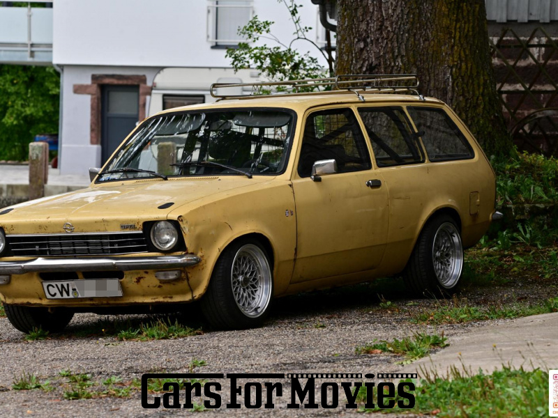 Opel Kadett C Caravan 1976 Deutschland Gelb Grau Zivilfahrzeug Kombi Baden-Württemberg 7561 Überrollkäfig tuning