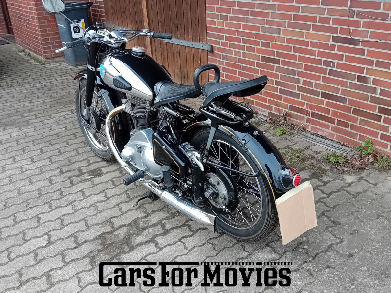 CarsForMovies | NSU Konsul 1951 Deutschland Schwarz Schwarz Zwei- und Dreirad Motorrad Schleswig-Holstein 7568 ddr ostblock
