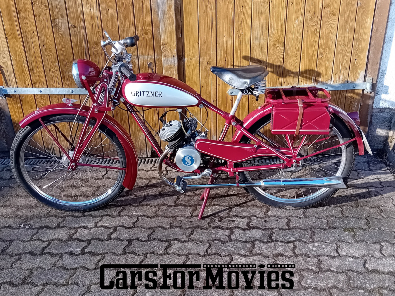 CarsForMovies | Sachs Bikes Gritzner+Kayser 1939 Deutschland Rot Rot Zwei- und Dreirad Motorrad Schleswig-Holstein 7569 pfaff vorkrieg weltkrieg