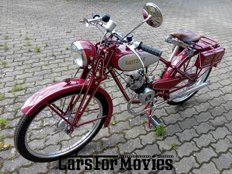 CarsForMovies | Sachs Bikes Gritzner+Kayser 1939 Deutschland Rot Rot Zwei- und Dreirad Motorrad Schleswig-Holstein 7569 pfaff vorkrieg weltkrieg