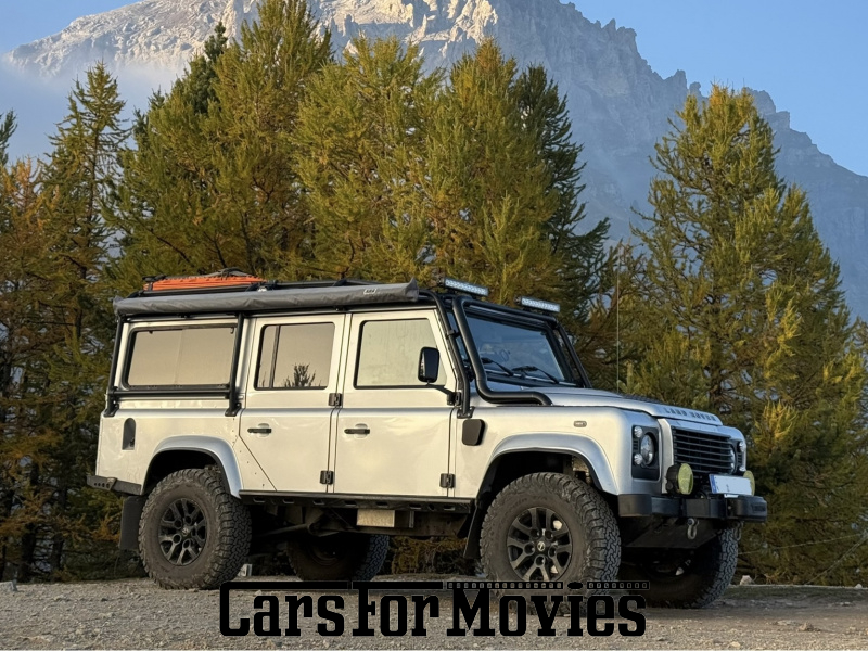 CarsForMovies | Land Rover Defender 110 2012 England Silber Schwarz Nutzfahrzeug Geländewagen Niedersachsen 7576 offroad safari
