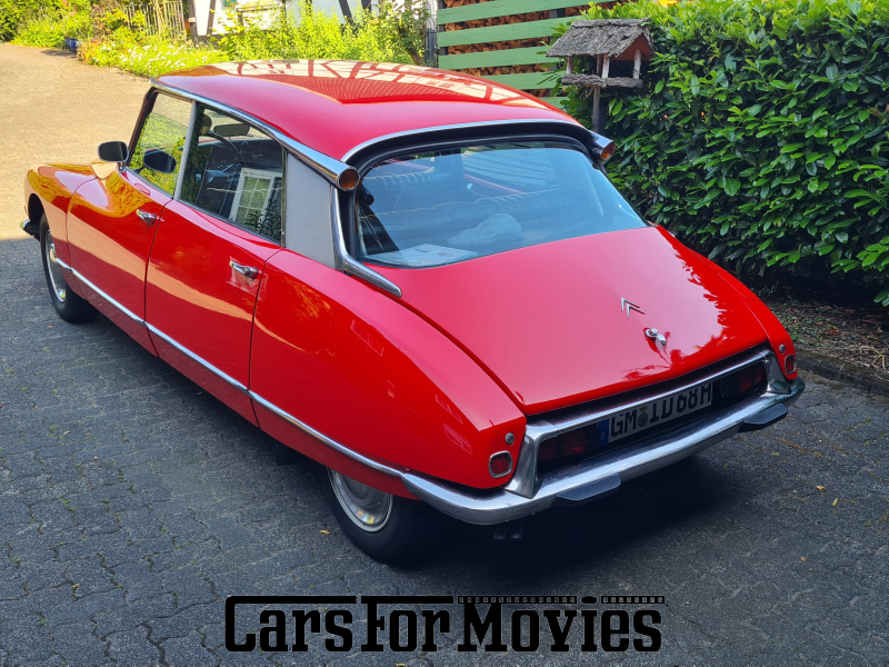 CarsForMovies | Citroen DS (ID 19B) 1968 Frankreich Rot Schwarz Einsatzfahrzeug Feuerwehrfahrzeug West Nordrhein-Westfalen 7589 112
