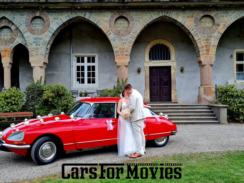 CarsForMovies | Citroen DS (ID 19B) 1968 Frankreich Rot Schwarz Einsatzfahrzeug Feuerwehrfahrzeug West Nordrhein-Westfalen 7589 112