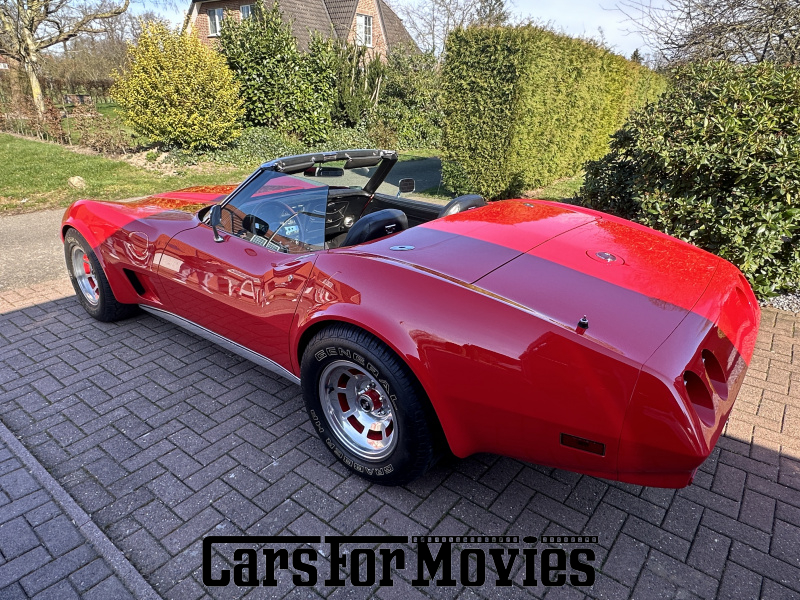 CarsForMovies | Chevrolet  Corvette  1974 USA Rot Schwarz Zivilfahrzeug Cabrio Nordrhein-Westfalen 7590 sportwagen
