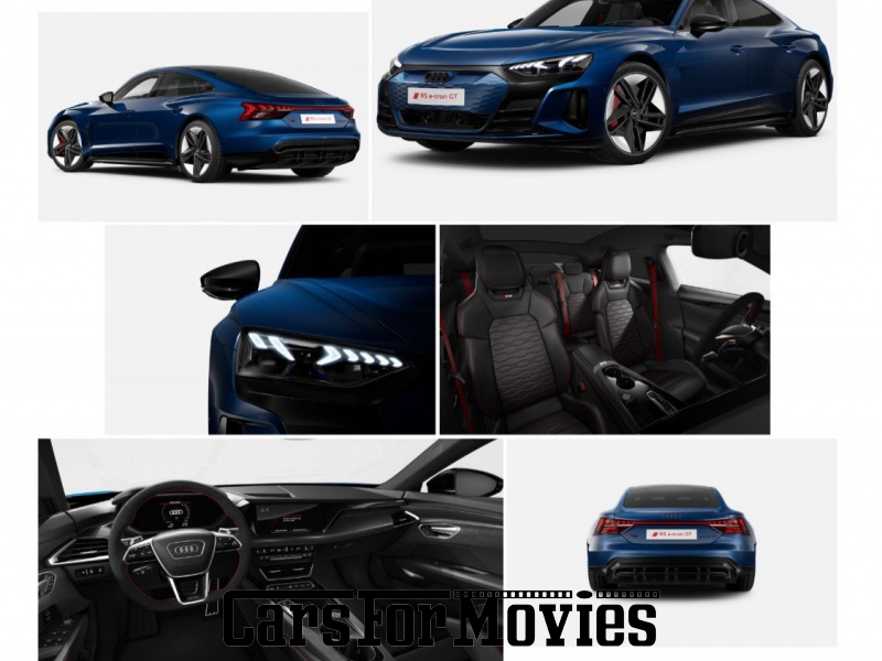 CarsForMovies | Audi etron GT 2024 Deutschland Blau Schwarz Zivilfahrzeug Sportwagen Berlin 7596 