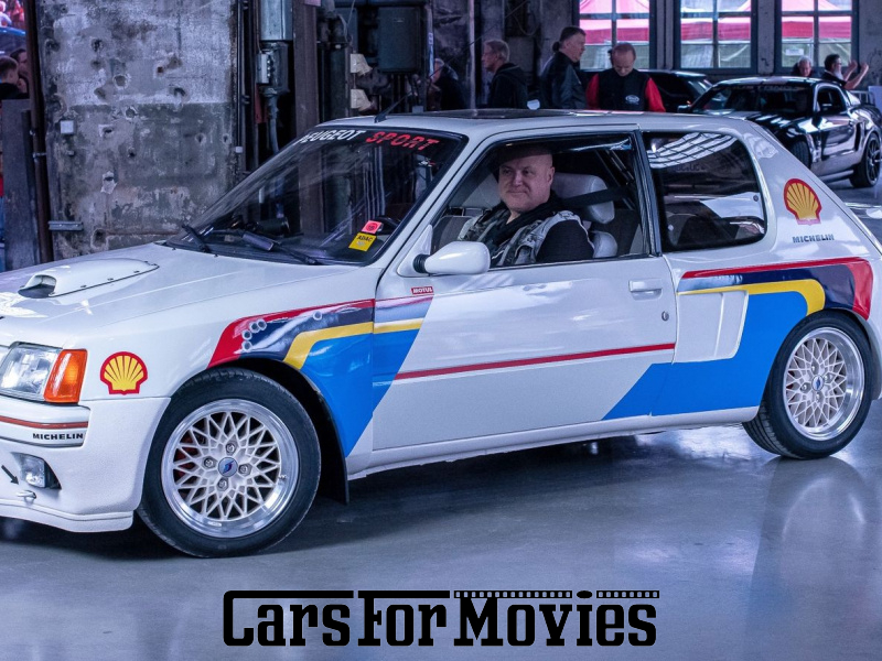 CarsForMovies | Peugeot 205 Gutmann Turbo 8s 1985 Frankreich Weiß Schwarz Einsatzfahrzeug Kleinwagen Baden-Württemberg 7600 tuning rallye motorsport