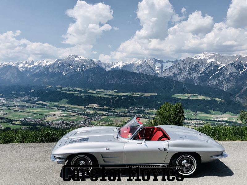 CarsForMovies | Chevrolet  Corvette  1963 USA Silber Rot Zivilfahrzeug Cabrio Nordrhein-Westfalen 7602 