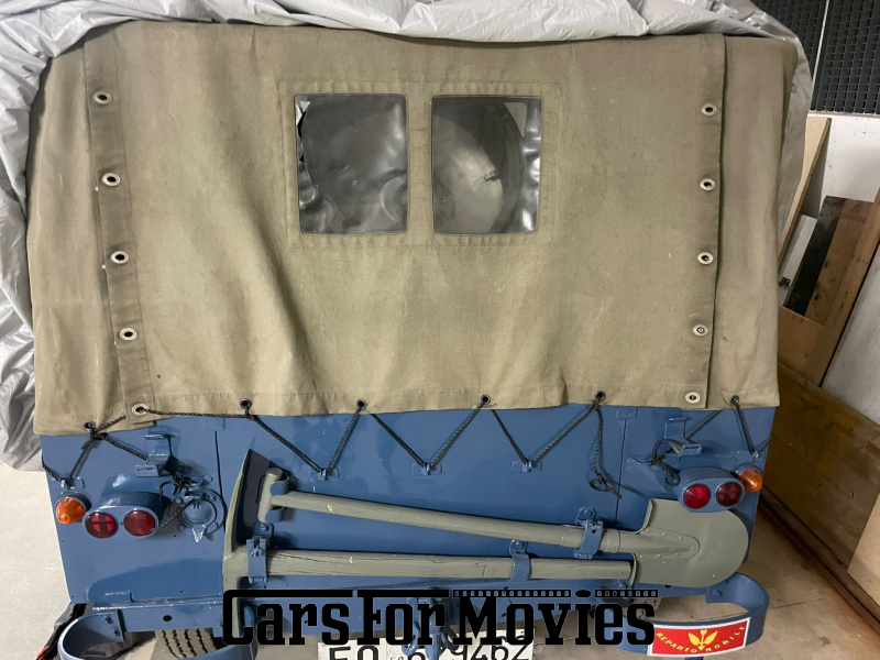 CarsForMovies | Fiat Campagnola Polizia 1963 Italien Blau Braun Einsatzfahrzeug Polizeifahrzeug West außerhalb von Deutschland 7604 