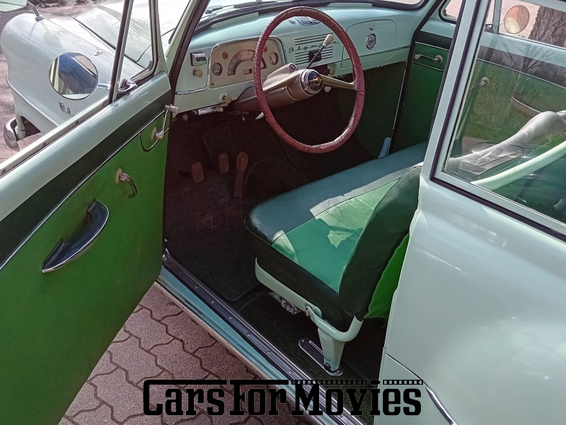 CarsForMovies | Opel Olympia-Record 1954 Deutschland Grün Grün Zivilfahrzeug Cabrio Schleswig-Holstein 7617 