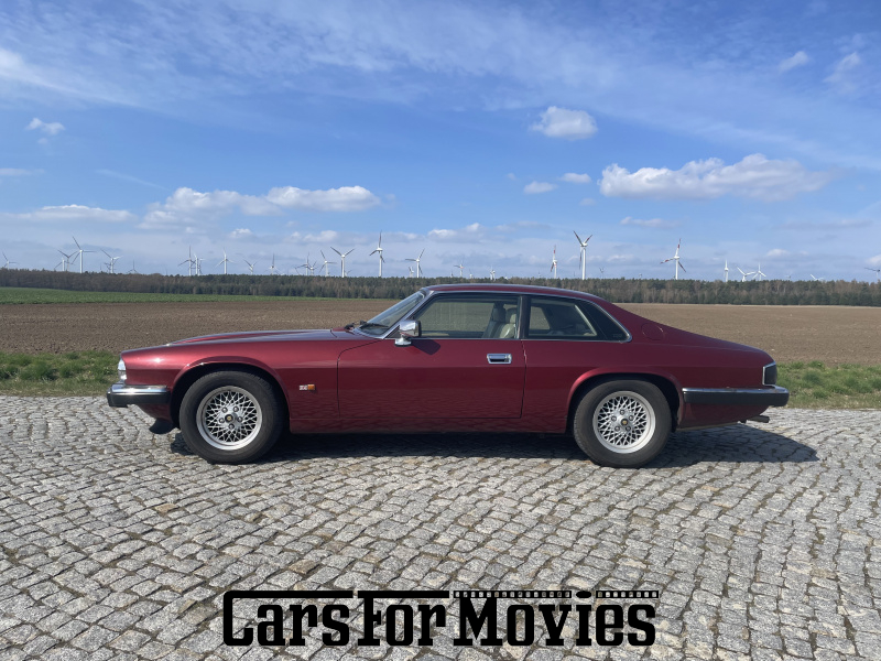 CarsForMovies | Jaguar XJS (Rechtslenker) 1993 England Bordeaux Beige Zivilfahrzeug Coupe Berlin 7619 rhd