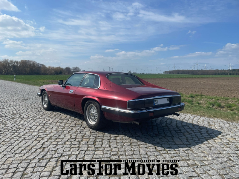 CarsForMovies | Jaguar XJS (Rechtslenker) 1993 England Bordeaux Beige Zivilfahrzeug Coupe Berlin 7619 rhd