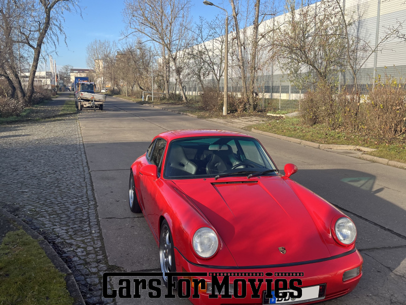 Porsche 964 1992 Deutschland Rot Schwarz Zivilfahrzeug Coupe Sachsen 7635 