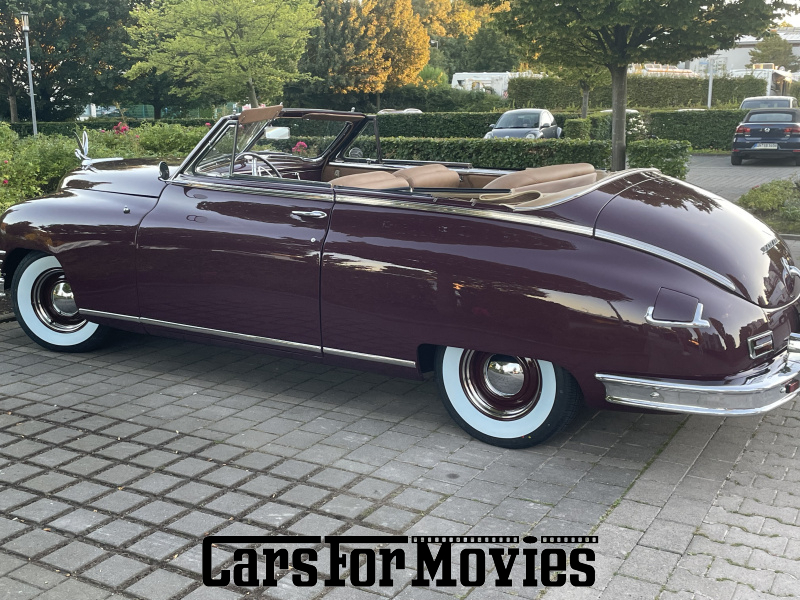 CarsForMovies | Packard Super Eight Victoria Convertible  1948 USA Bordeaux Beige Zivilfahrzeug Cabrio Nordrhein-Westfalen 7640 