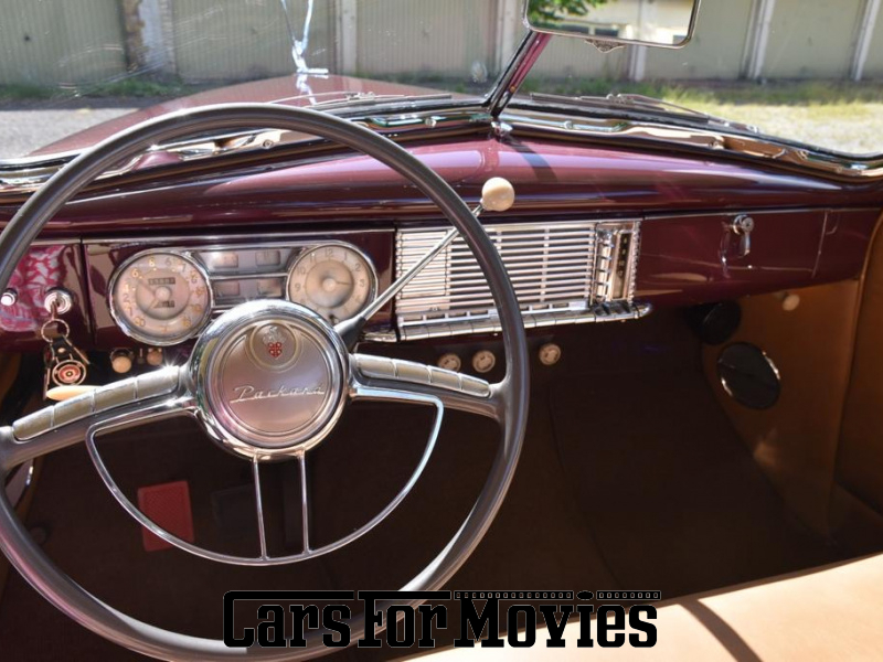 CarsForMovies | Packard Super Eight Victoria Convertible  1948 USA Bordeaux Beige Zivilfahrzeug Cabrio Nordrhein-Westfalen 7640 