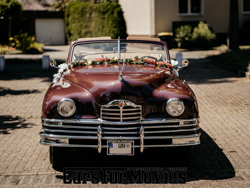 Packard Super Eight Victoria Convertible  1948 USA Bordeaux Beige Zivilfahrzeug Cabrio Nordrhein-Westfalen 7640 