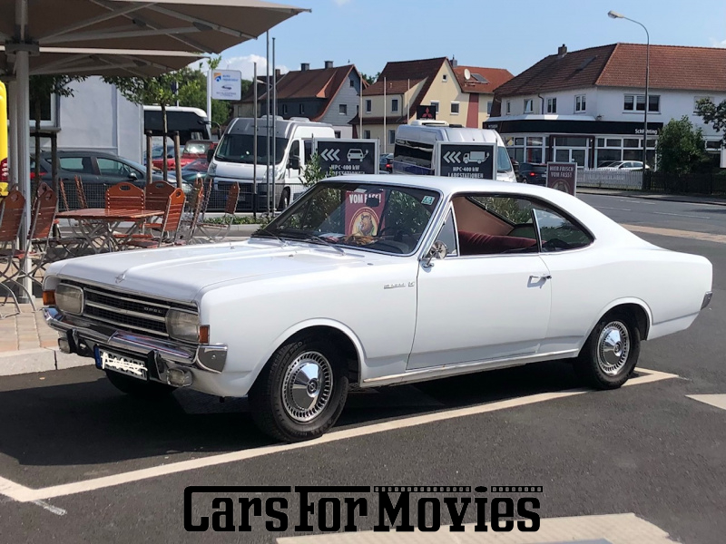 CarsForMovies | Opel Rekord C Coupe 1967 Deutschland Weiß Rot Zivilfahrzeug Coupe Hessen 7648 