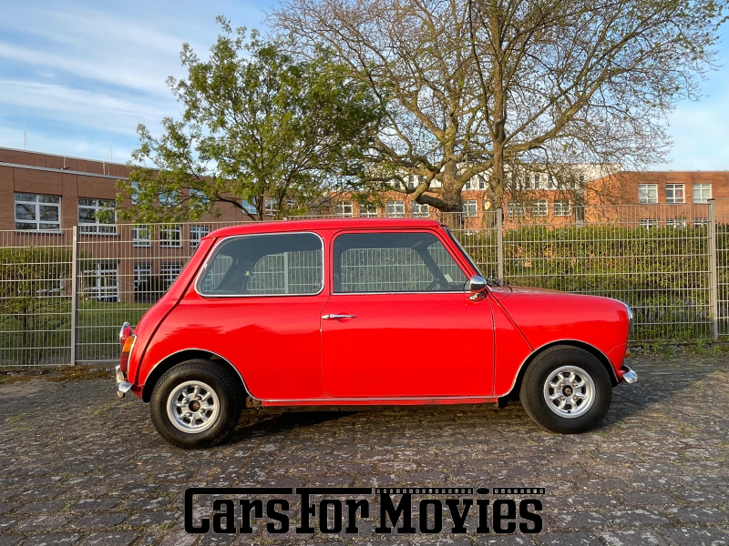CarsForMovies | Morris  Mini 1982 England Rot Schwarz Zivilfahrzeug Kleinwagen Brandenburg 7650 