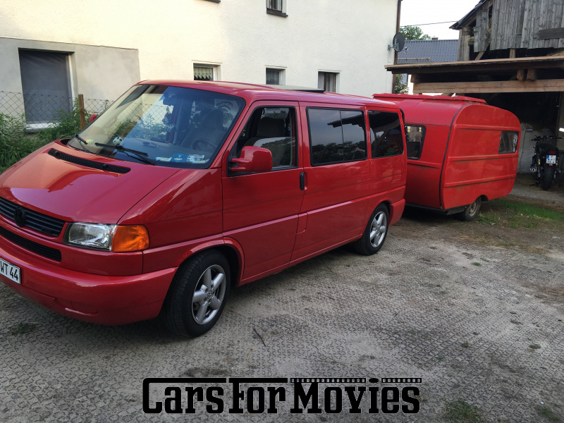 CarsForMovies | Volkswagen Bulli Multivan  1996 Deutschland Rot Grau Zivilfahrzeug Bus Sachsen 7655 