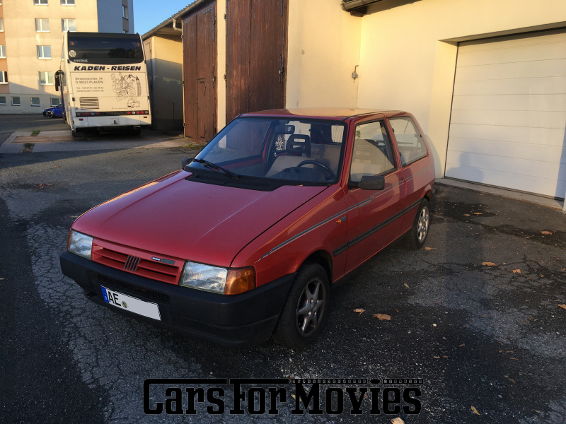 Fiat UNO  1987 Italien Rot Braun Zivilfahrzeug Kleinwagen Sachsen 7652 Anhängerkupplung ahk