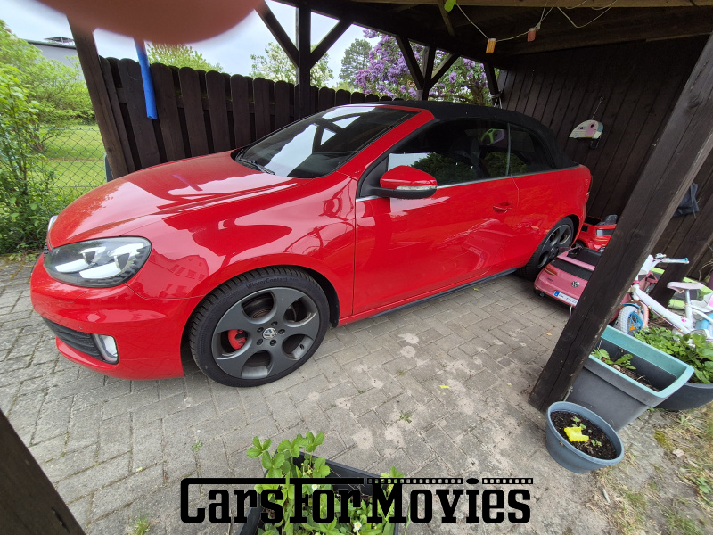 CarsForMovies | Volkswagen Golf 6 GTI 2013 Deutschland Rot Schwarz Zivilfahrzeug Cabrio Niedersachsen 7658 