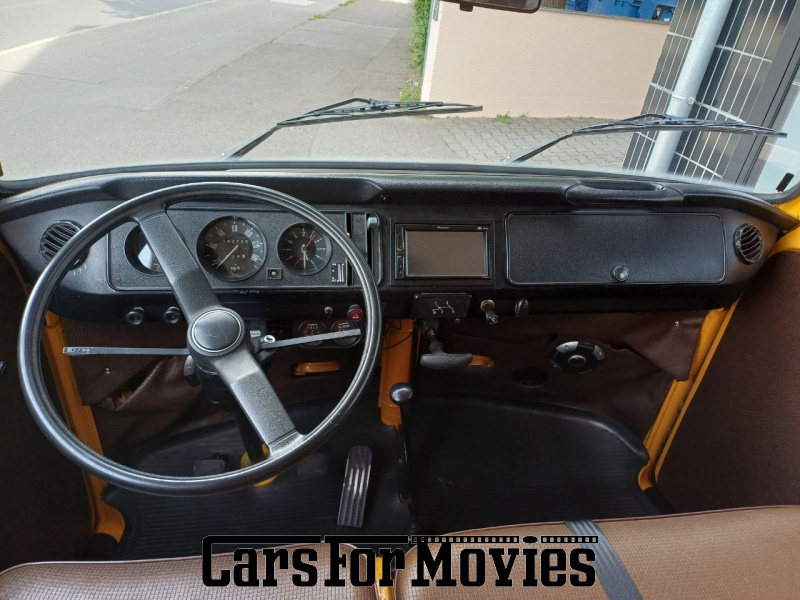 CarsForMovies | Volkswagen T2 Bulli Westfalia 1979 Deutschland Gelb Braun Zivilfahrzeug Wohnmobil DE - Bayern 7662 