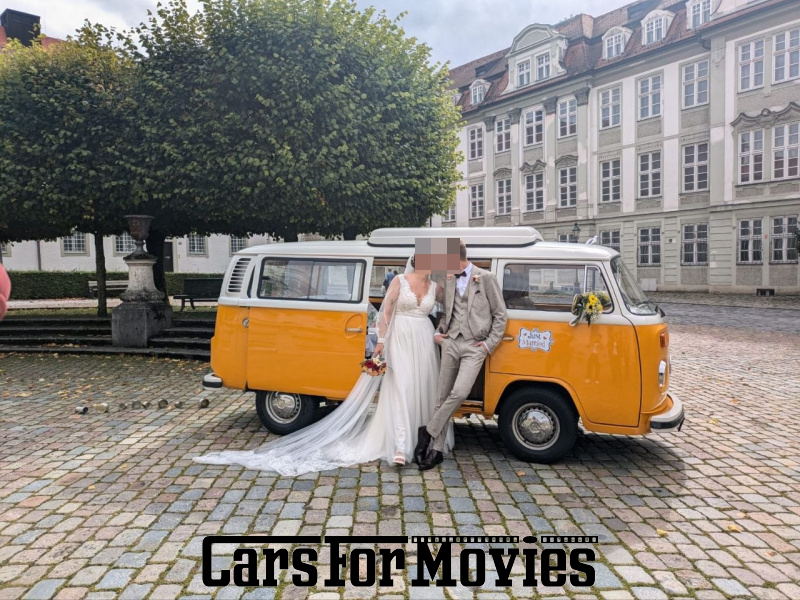 CarsForMovies | Volkswagen T2 Bulli Westfalia 1979 Deutschland Gelb Braun Zivilfahrzeug Wohnmobil DE - Bayern 7662 