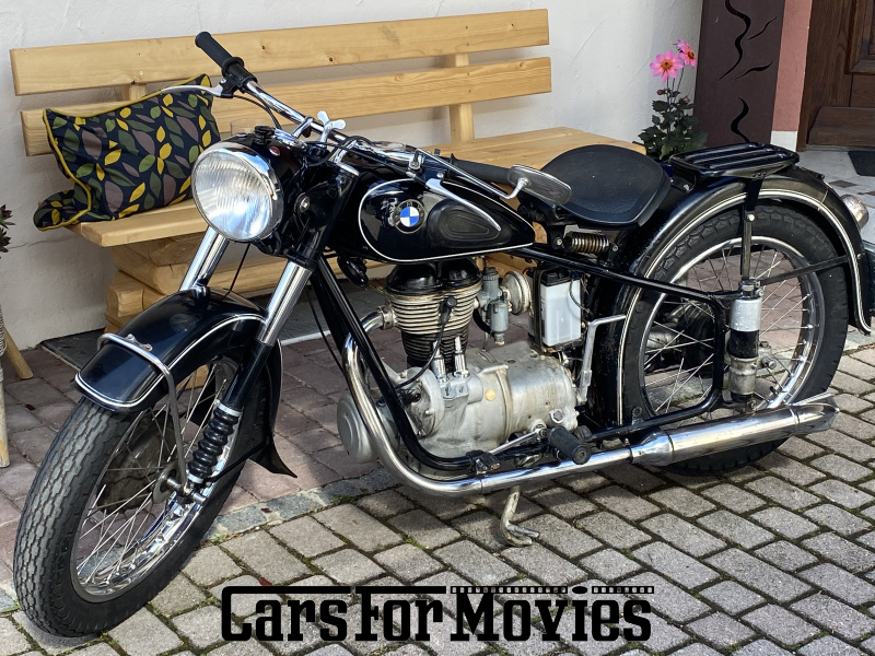CarsForMovies | BMW R 25/2 1954 Deutschland Schwarz Schwarz Zivilfahrzeug Motorrad DE - Bayern 7671 