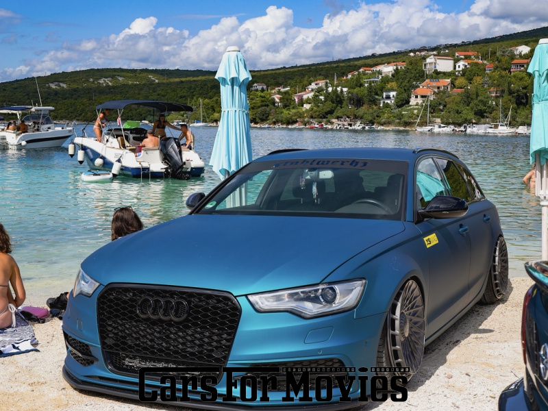 Audi A6 4G C7 Avant  2014 Deutschland Sonstige Schwarz Zivilfahrzeug Kombi DE - Hessen 7672 showcar tuning lowrider