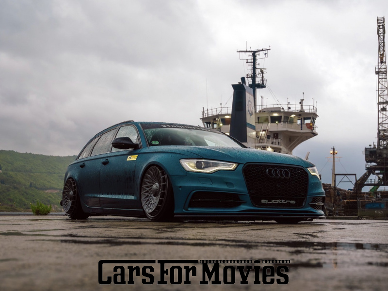 CarsForMovies | Audi A6 4G C7 Avant  2014 Deutschland Sonstige Schwarz Zivilfahrzeug Kombi DE - Hessen 7672 showcar tuning lowrider