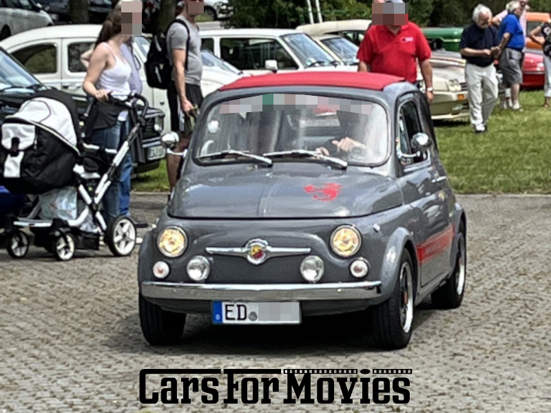 CarsForMovies | Fiat 500 Abarth Replica 1971 Italien Grau Grau Zivilfahrzeug Kleinwagen DE - Bayern 7670 vespa