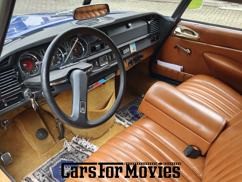 CarsForMovies | Citroen ID20 Break Familiale 1972 Frankreich Blau Braun Zivilfahrzeug Kombi DE - Saarland 7676 Anhängerkupplung ahk Dachgepäckträger 