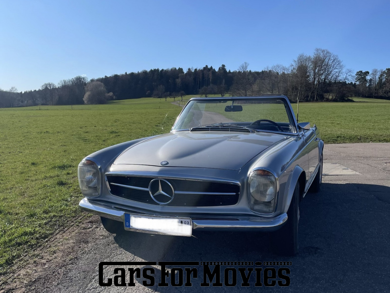 Mercedes Benz SL Pagode W113 1970 Deutschland Silber Schwarz Einsatzfahrzeug Cabrio DE - Baden-Württemberg 7681 