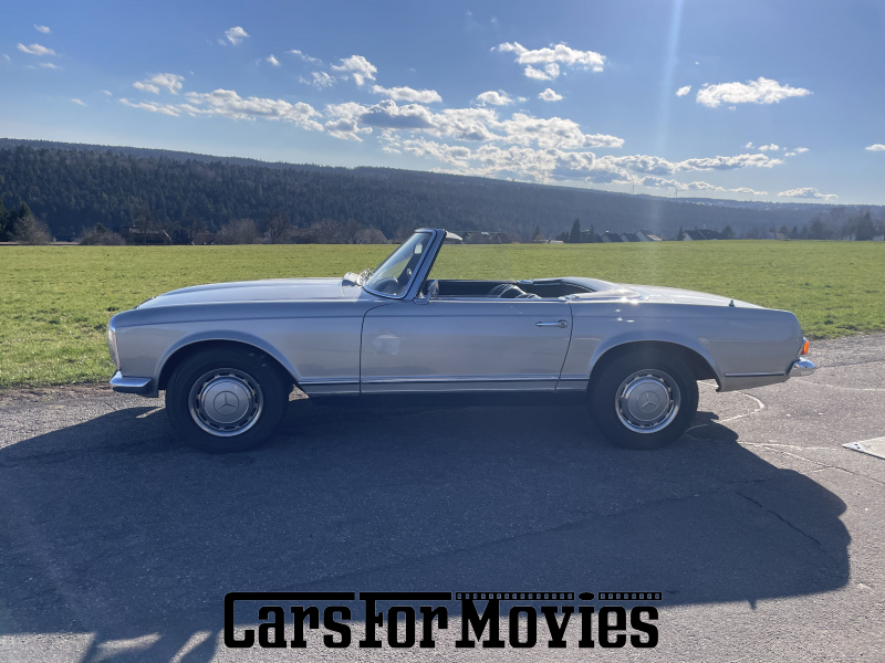 CarsForMovies | Mercedes Benz SL Pagode W113 1970 Deutschland Silber Schwarz Einsatzfahrzeug Cabrio DE - Baden-Württemberg 7681 